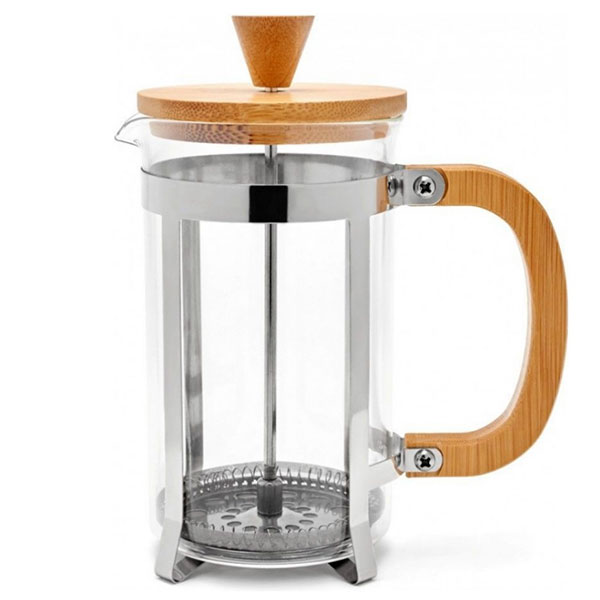 Кофейник френч-пресс Walmer Bamboo, 0.6л