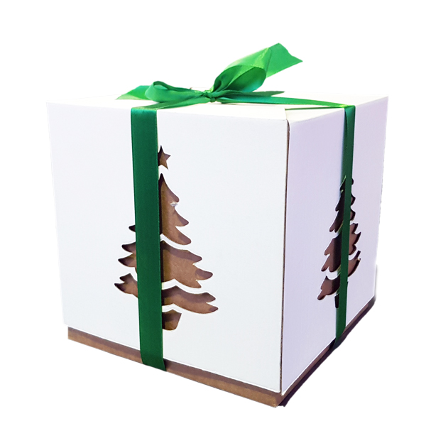 Подарочная коробка Ёлочка